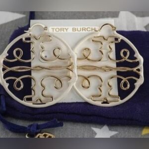 Tory Burch hoops